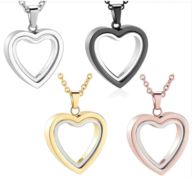 Heart shape Memorial Pendant
