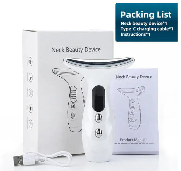 Neck Beauty Instrument - 3-Mode Neck & Eye Lifting Vibrator