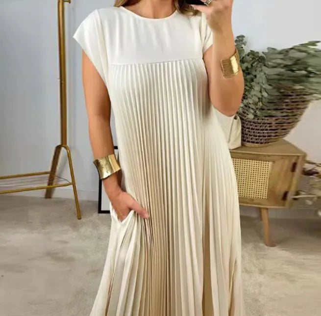 Women's Loose Solid Color Dress