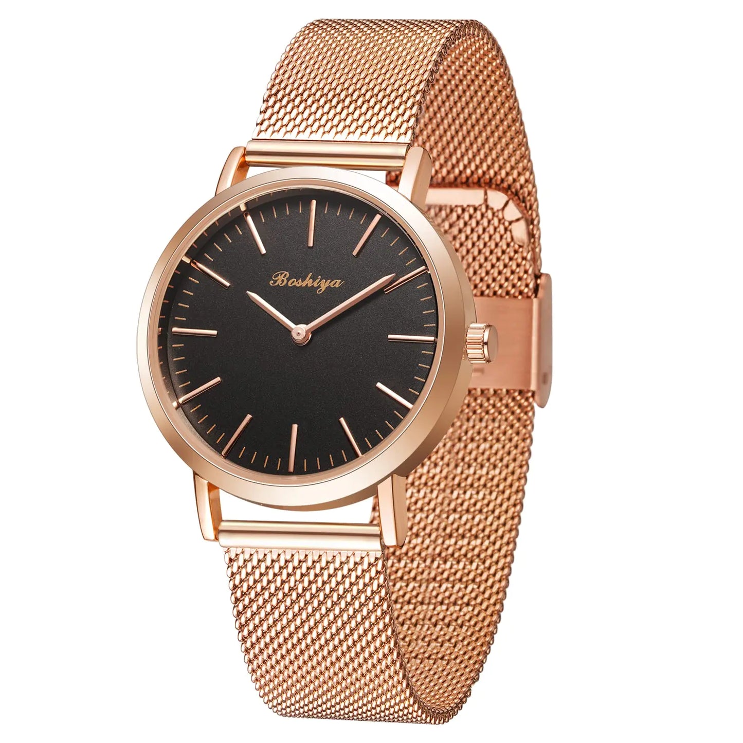 Women’s Mesh Steel Band Watch