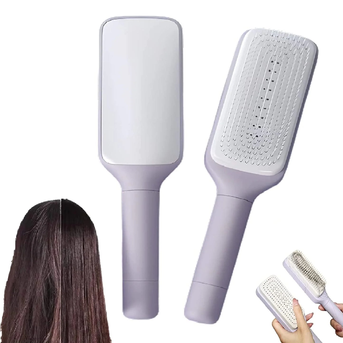 4 In 1 Self Cleaning Brush
