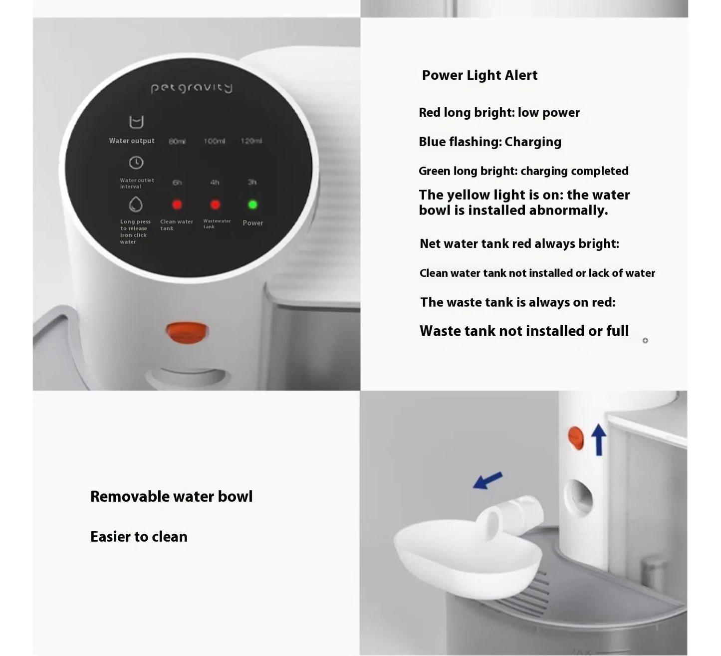 Dump Cat Rechargeable Water Fountain