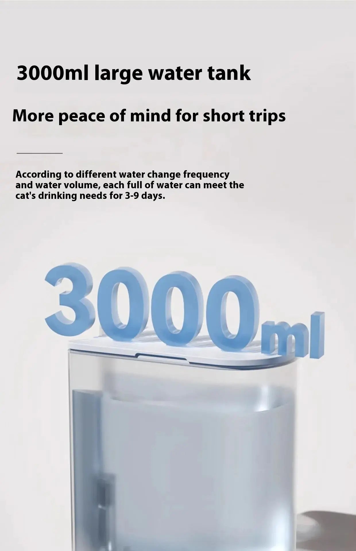 Dump Cat Rechargeable Water Fountain