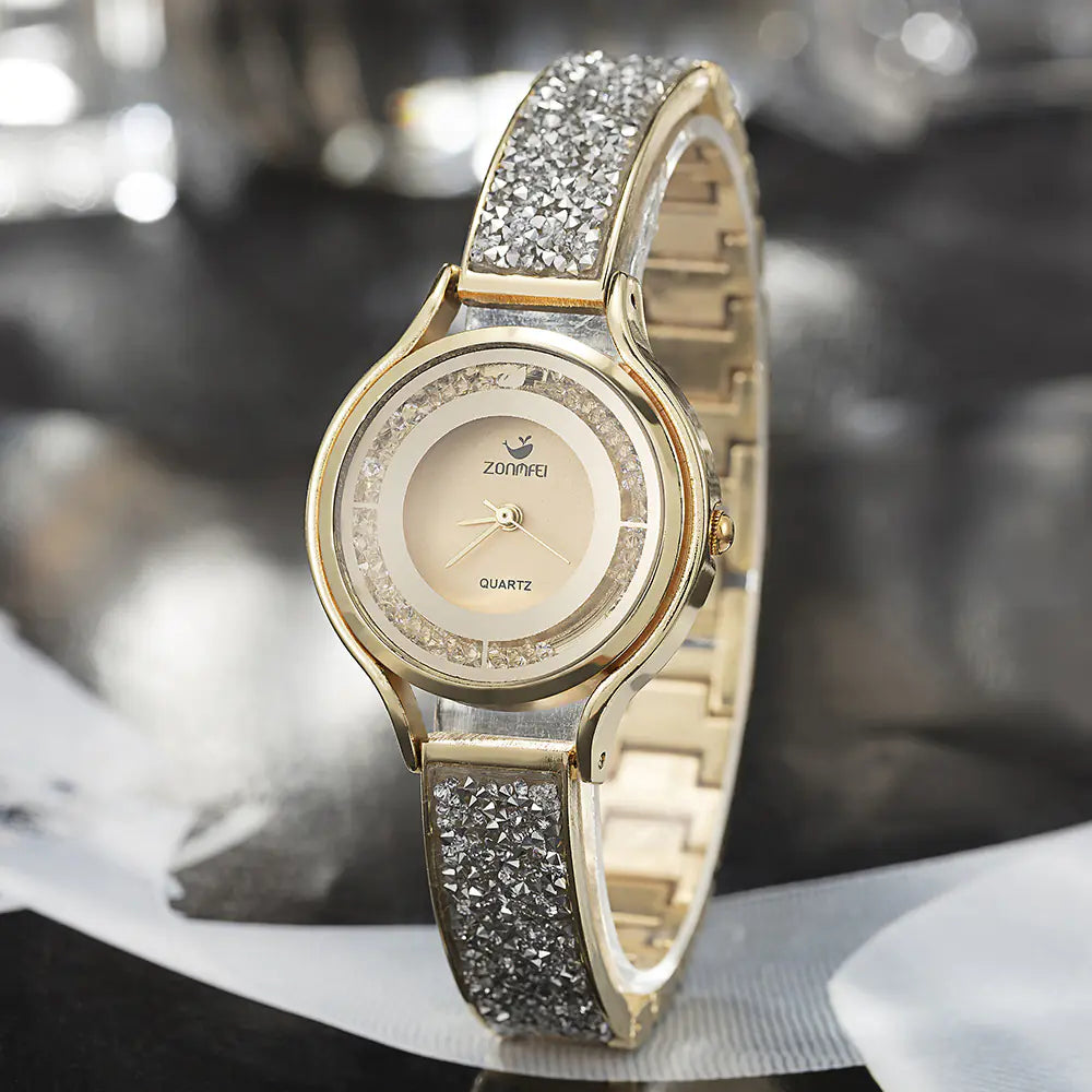 Luxury Vibrato Women's Watch Set for Fashion Models