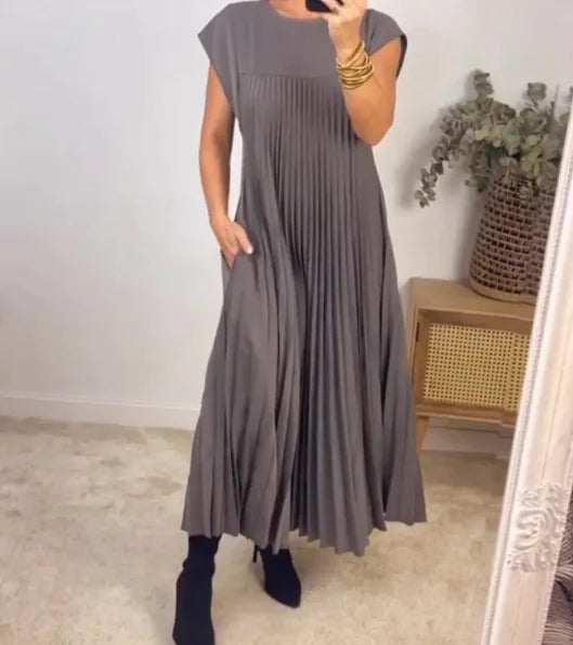 Women's Loose Solid Color Dress