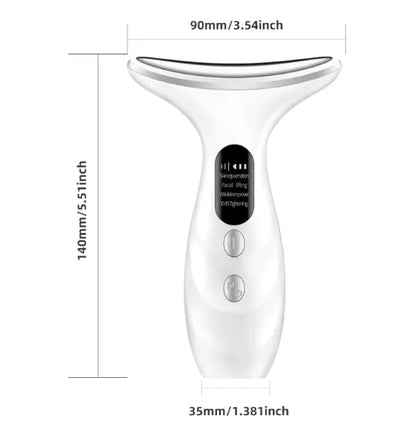 Neck Beauty Instrument - 3-Mode Neck & Eye Lifting Vibrator