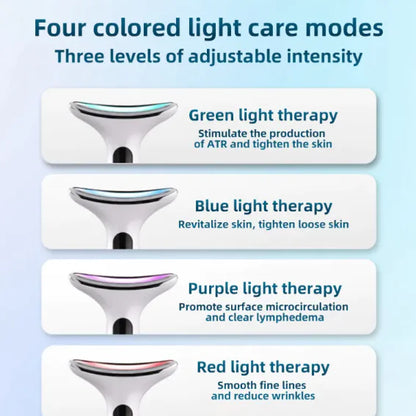 Neck Beauty Instrument - 3-Mode Neck & Eye Lifting Vibrator